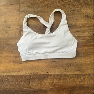 Athleta White Sports Bra - Medium